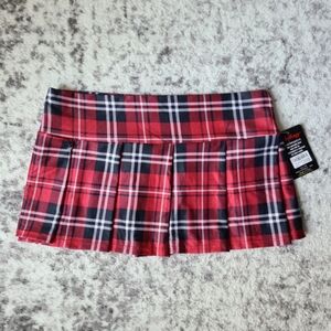 Plaid Mini Skirt